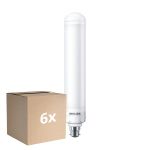Mehrfachpackung 6x Philips TrueForce LED SOX Öffentlich B22 18W 2500lm - 840 Kaltweiß | Ersatz Für 26W