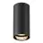 SLV Asto Aluminium Spot Schwarz | Geeignet für 1x GU10