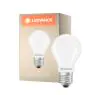 Ledvance Classic LED E27 Birne Fadenlampe Matt 7.5W 1055lm - 827 Extra Warmweiß | Ersatz für 75W