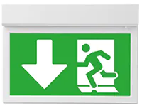Rettungswegleuchte für Parkhäuser